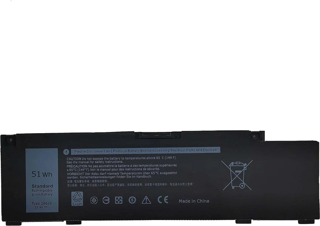 y Compatible 5500 3590 Dell Inspiron Laptop 3500 Fully , G3 with Series 5490 5505 G5 Replacement 266J9