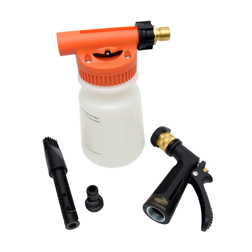 Microfiber Premium Chenille Carcarez Car Wash with Wash Scratch-Free Mitt Gun Foam