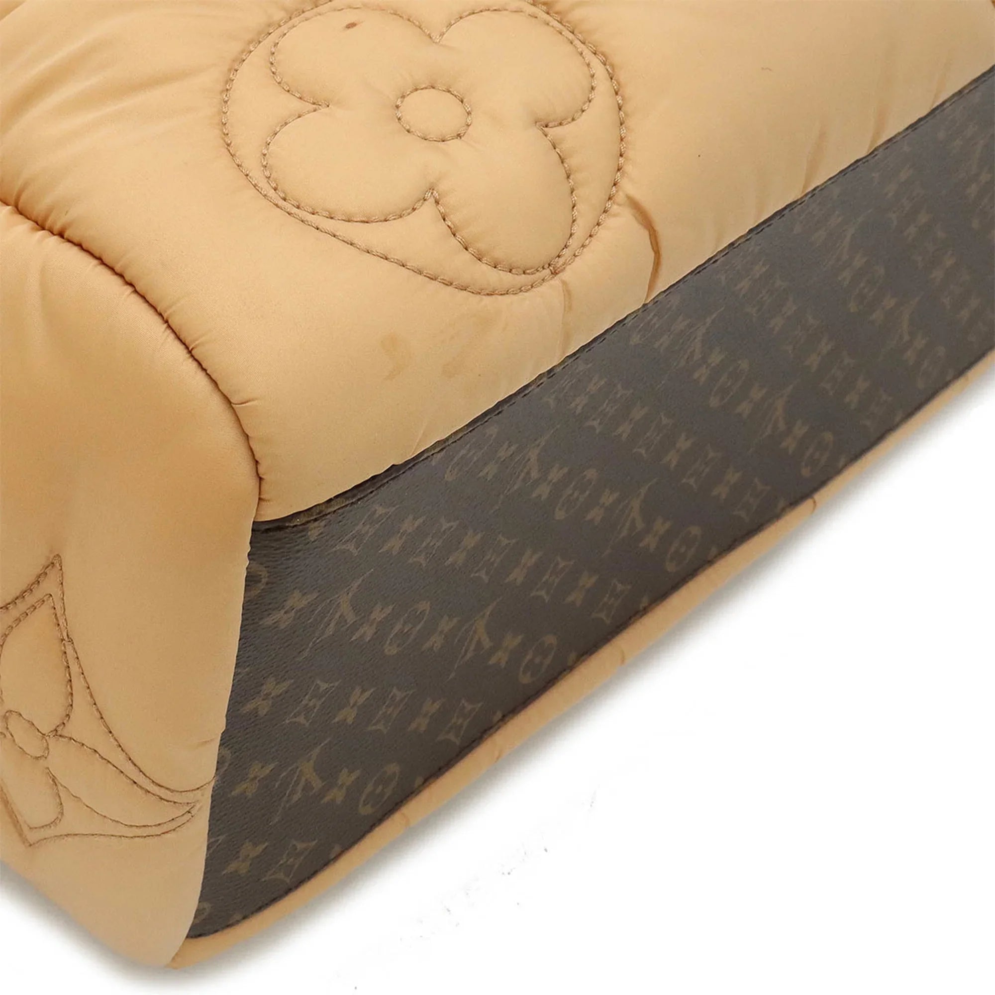 LOUIS Handbag Shoulder GM New) Bag (Like M59007 Go Tote VUITTON Beige On Large the Pillow Pre-Owned LV