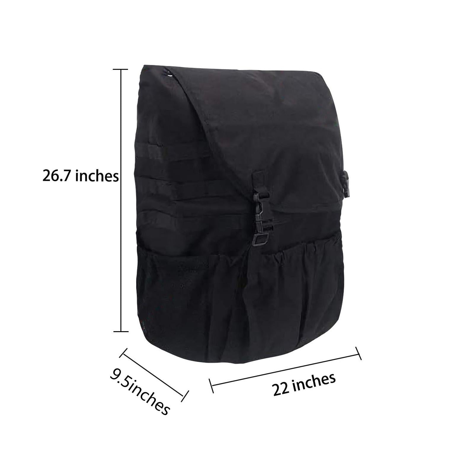 Large Storage Tire SUV Equipment UTV Holder Organizer Cargo Trash Backpack Capacity Car Bag Bag Spare for
