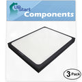 Filter Replacement 205 Filter - Air for Purifier with Blueair & 200 3-Pack 300 Air Blueair Compatible