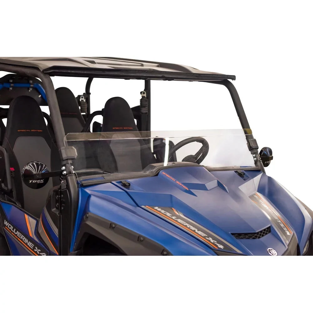 XT-R - Removable Resistant Scratch Yamaha Half Clear 2020 For Windshield Tusk X4 Wolverine