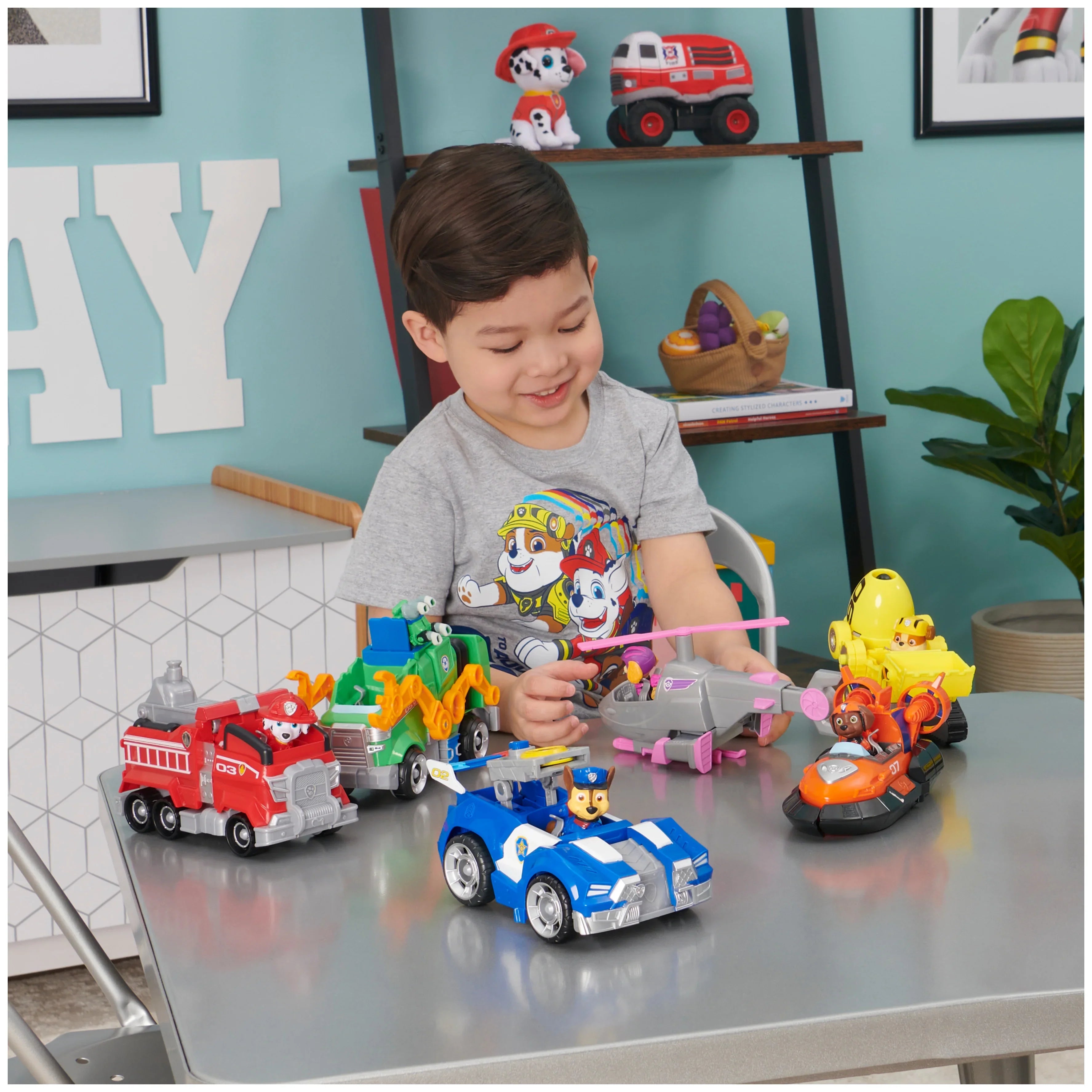 Rocky Patrol, Deluxe Transforming Vehicle Movie PAW