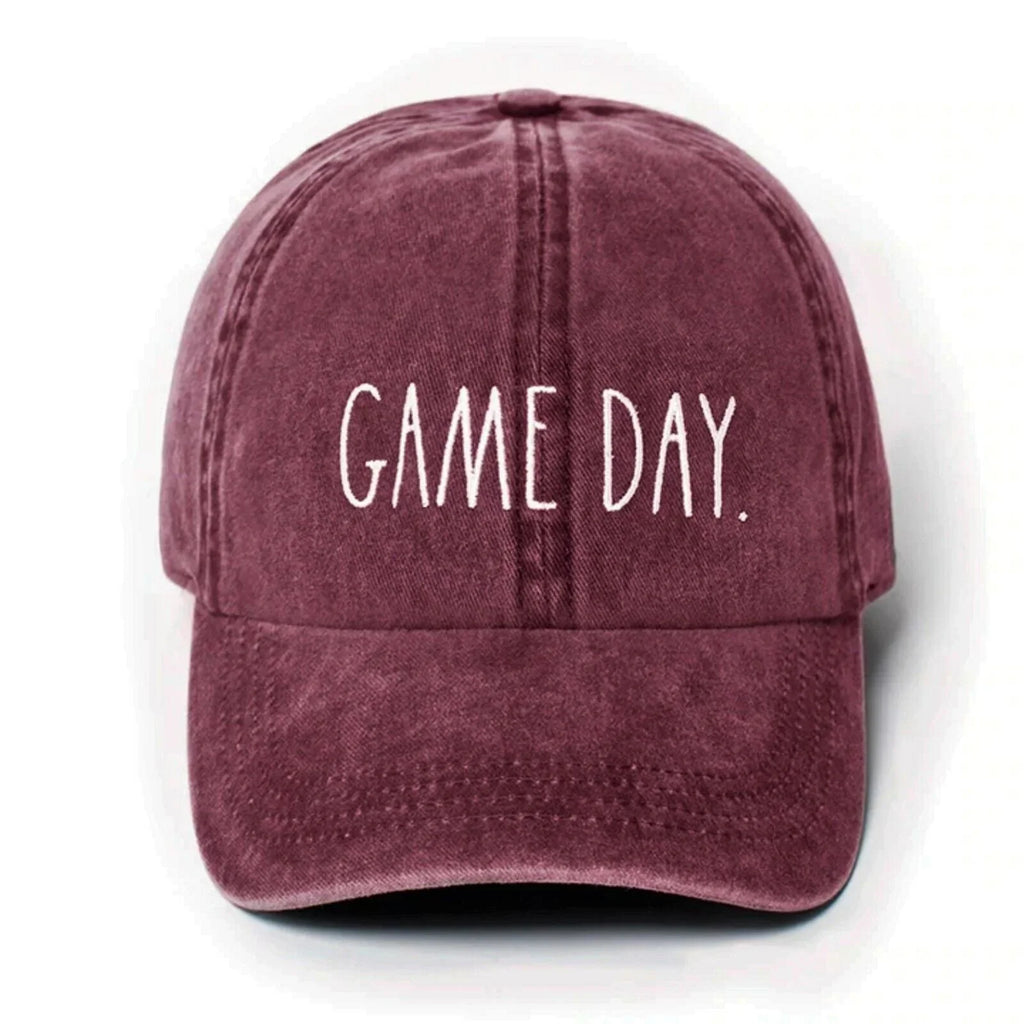 Rae Cap-Red Women's One Game Size / Red Baseball Day Denim Dunn