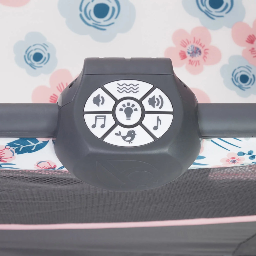 Center – Baby Deluxe Trend Playard II Bluebell with Bag Pink Travel Nursery