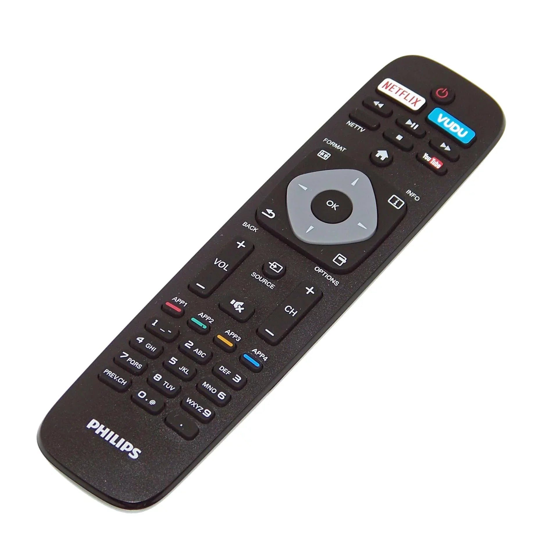 55PFL6900, Remote Control 55PFL6900/F7 With: Originally Shipped OEM