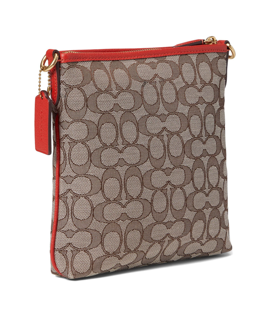 Ladies Coach Coach Print Kitt Crossbody Bag Jacquard