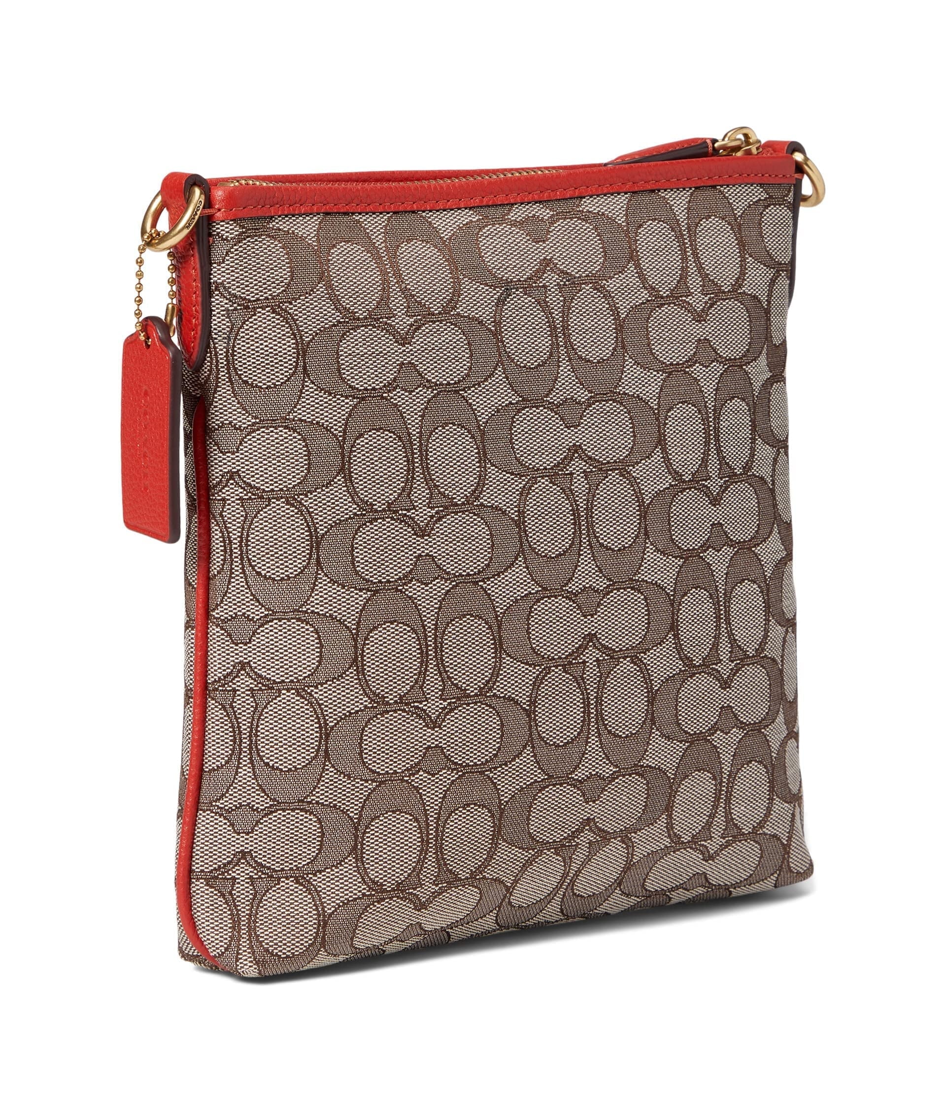 Ladies Coach Coach Print Kitt Crossbody Bag Jacquard