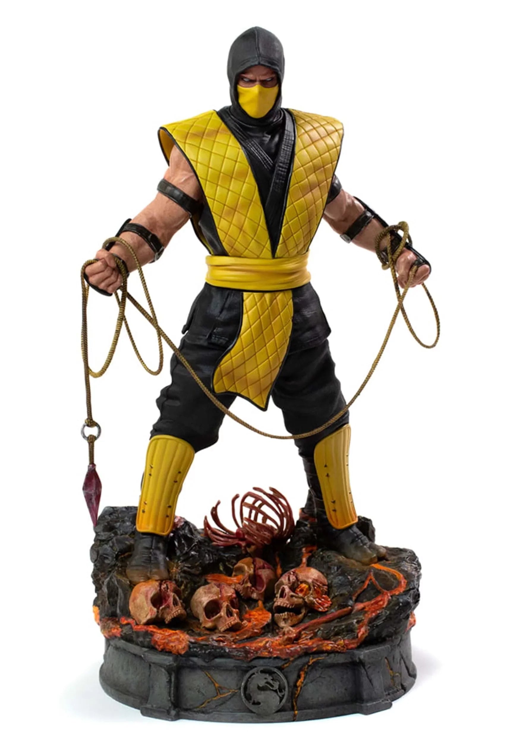 Scale Studios 1/10 Collectible Mortal - [COLLECTABLES] Art Scorpion Kombat - Statue, Iron
