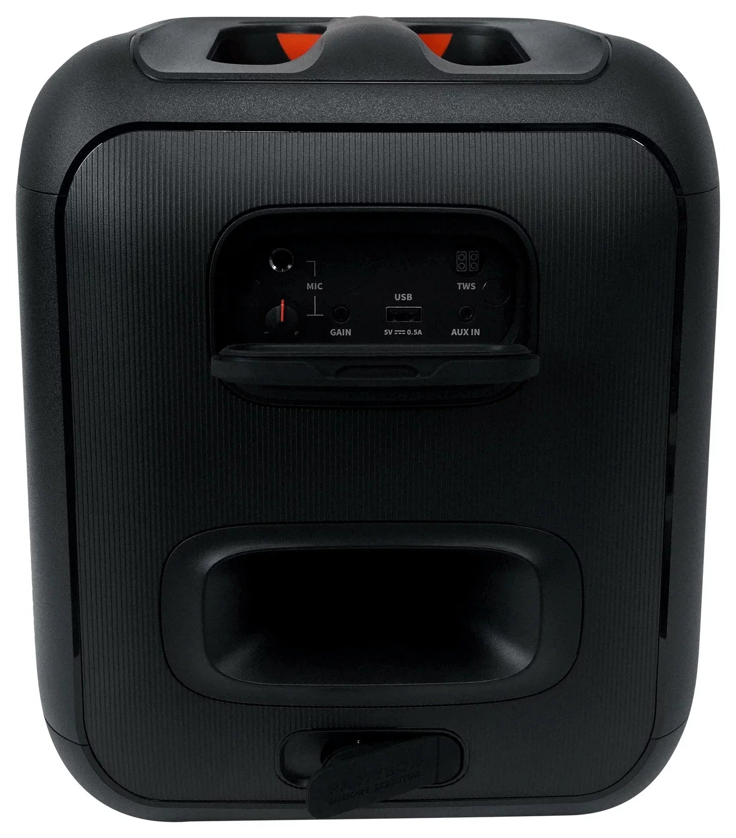 Portable LED+Wireless Party Speaker w Mics Compact JBL Partybox Encore Essential