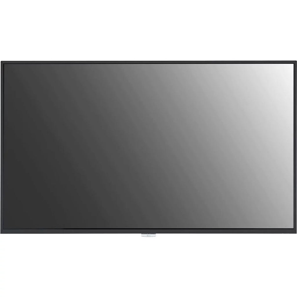 4K Display, LCD Signage Black Monitor 49\" LG Video