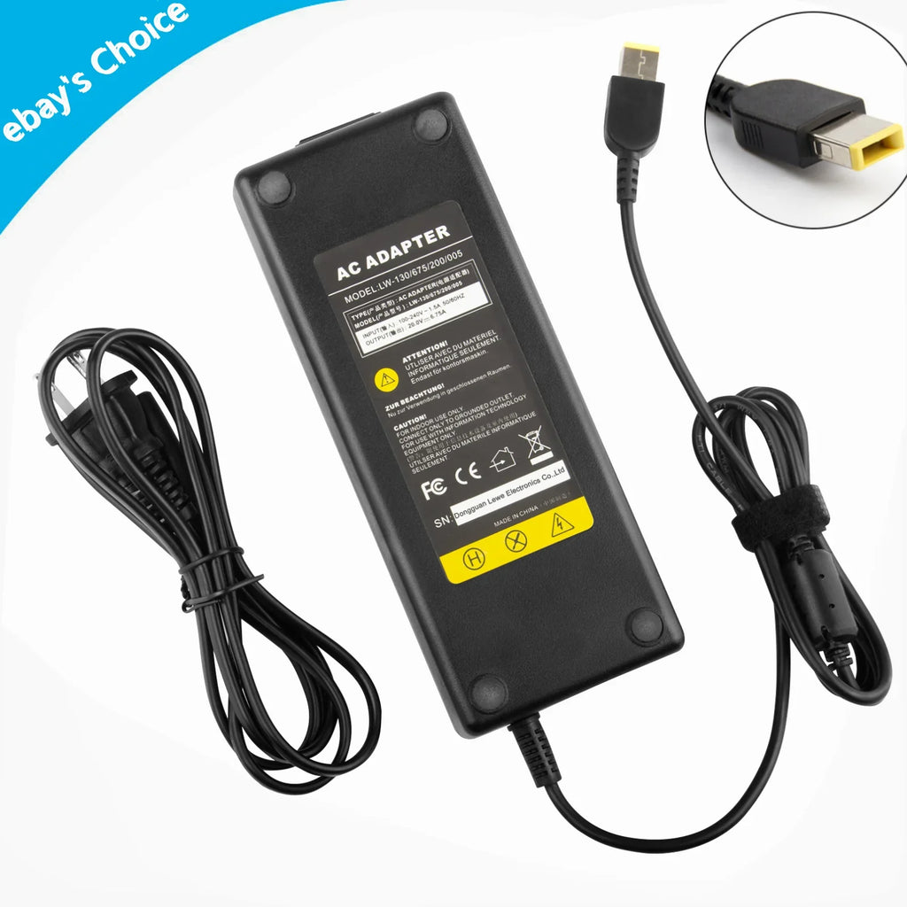 Y520-15IKBA For AC Lenovo Adapter Y520-15IKBN Charger 135W Y530-15ICH Legion