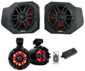 Pods+LED Speakers+Amp Audio RNGR65FE 2018+ Memphis Tower Polaris Pair Ranger For