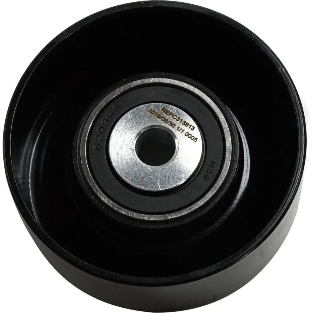 or Upper Accessory 2 Pulleys Side Right of Idler Passenger Teledu Driver Pair Set Belt