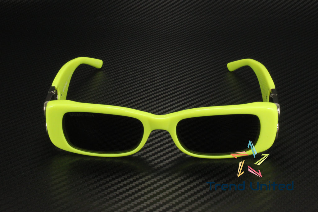 Ladies Grey Rectangular 008 BB0096S Balenciaga Sunglasses 51