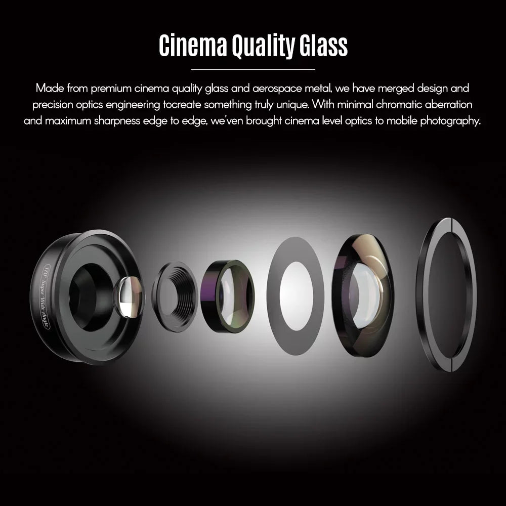 Smartphone APEXEL Angle Super Single APL Galaxy HD5SW Dual for Lens Smartphones Pixel for Lens / Lens Wide 170°