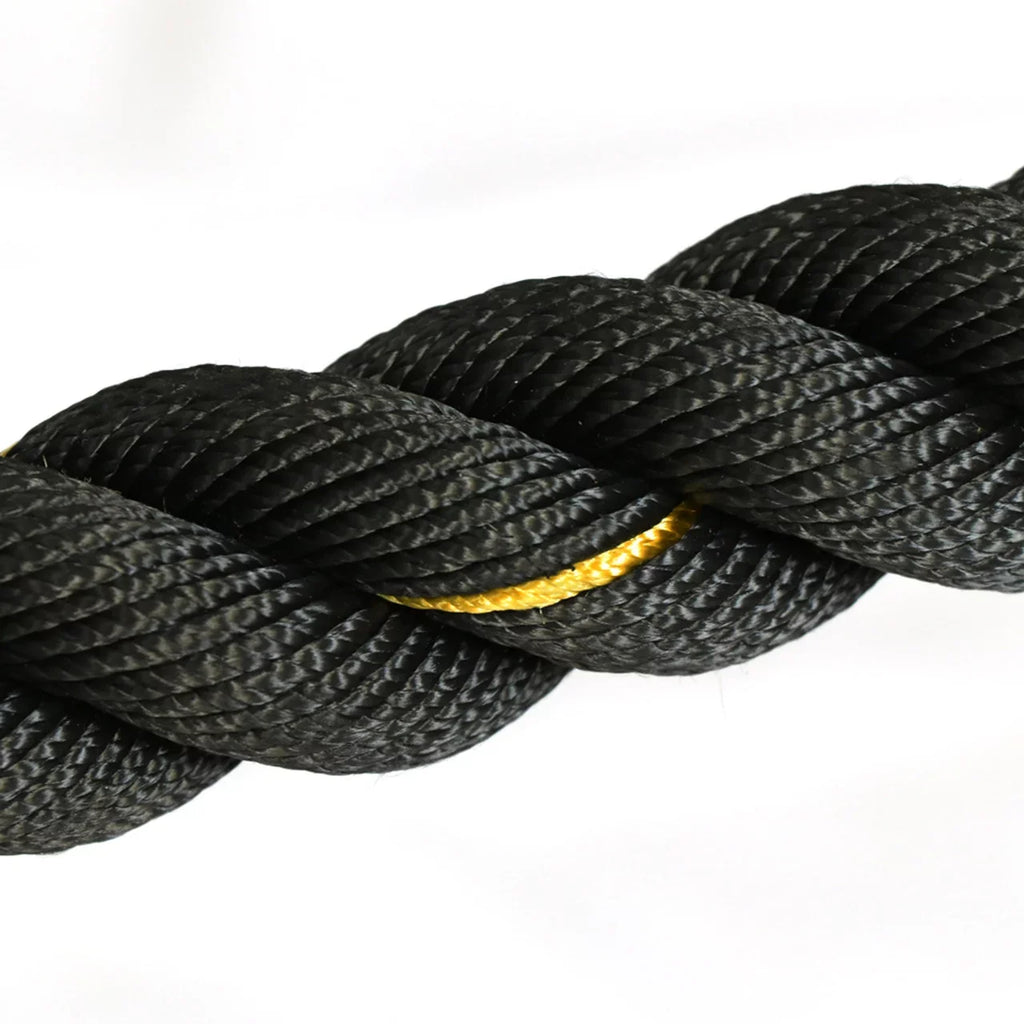 Diameter Protective Poly 1.5 Dacron Sleeve and in Wall Length, Mount Training Battle 30 with Rope ft Rope