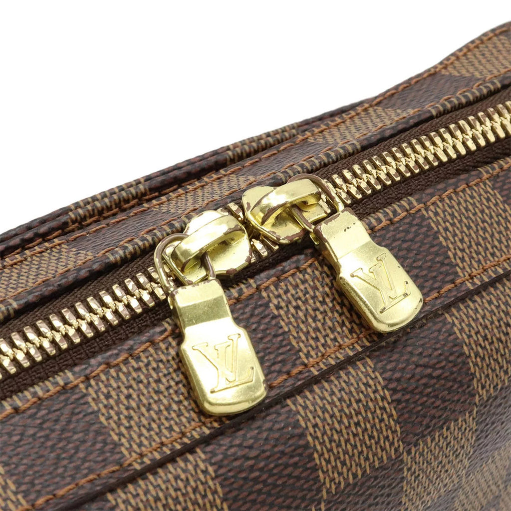 Jeronimos Body (Good) Pouch VUITTON Shoulder Pre-Owned Damier LOUIS Bag N51994 Vuitton Louis Waist