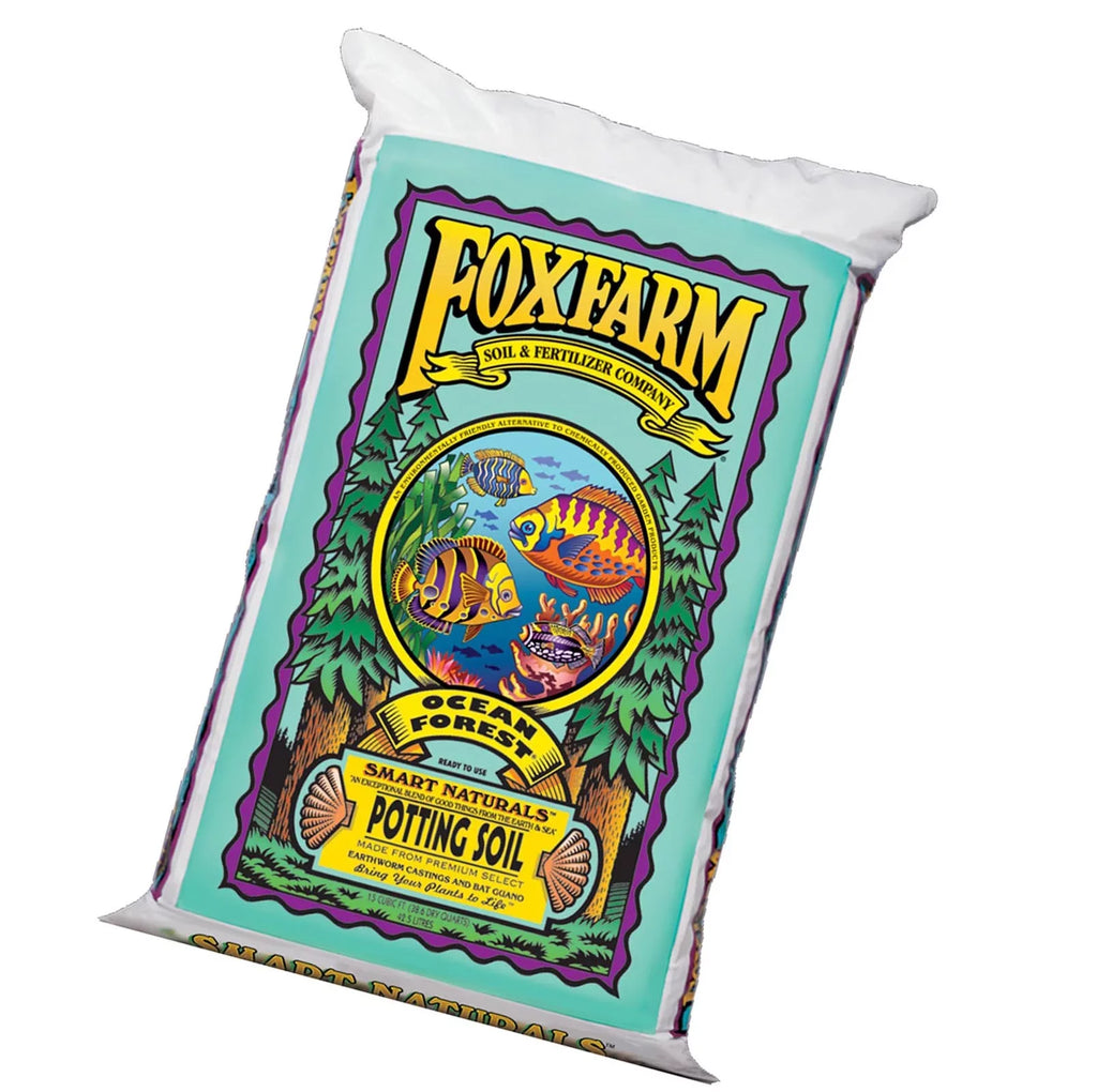 Pack) Foxfarm 6.3-6.8 Garden pH, Potting Cu Ft Bags Ocean Soil Forest 1.5 (2