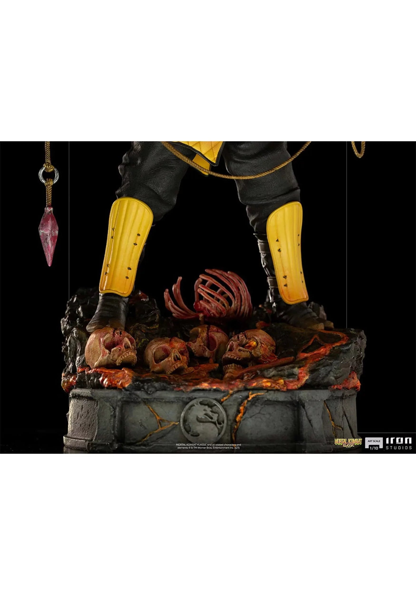 Scale Studios 1/10 Collectible Mortal - [COLLECTABLES] Art Scorpion Kombat - Statue, Iron