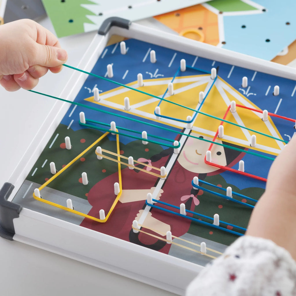 Geo Multicolour Skill Boards, Guidecraft Set Action &