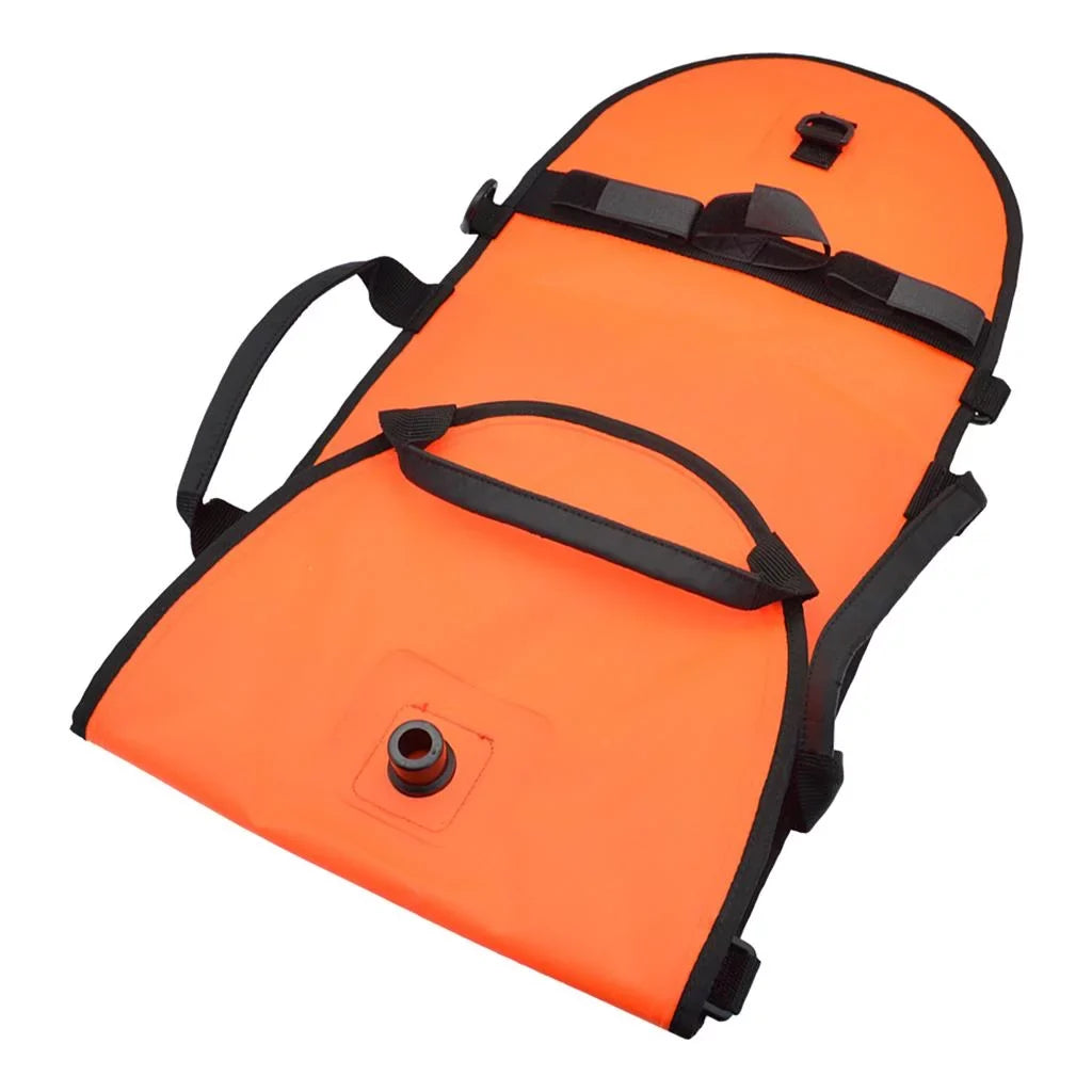 Oral Buoy 20m Float Diver Snorkeling, Diving , Flag, D-, Inflator High with Safety Scuba Freediving Visible Spearfishing,