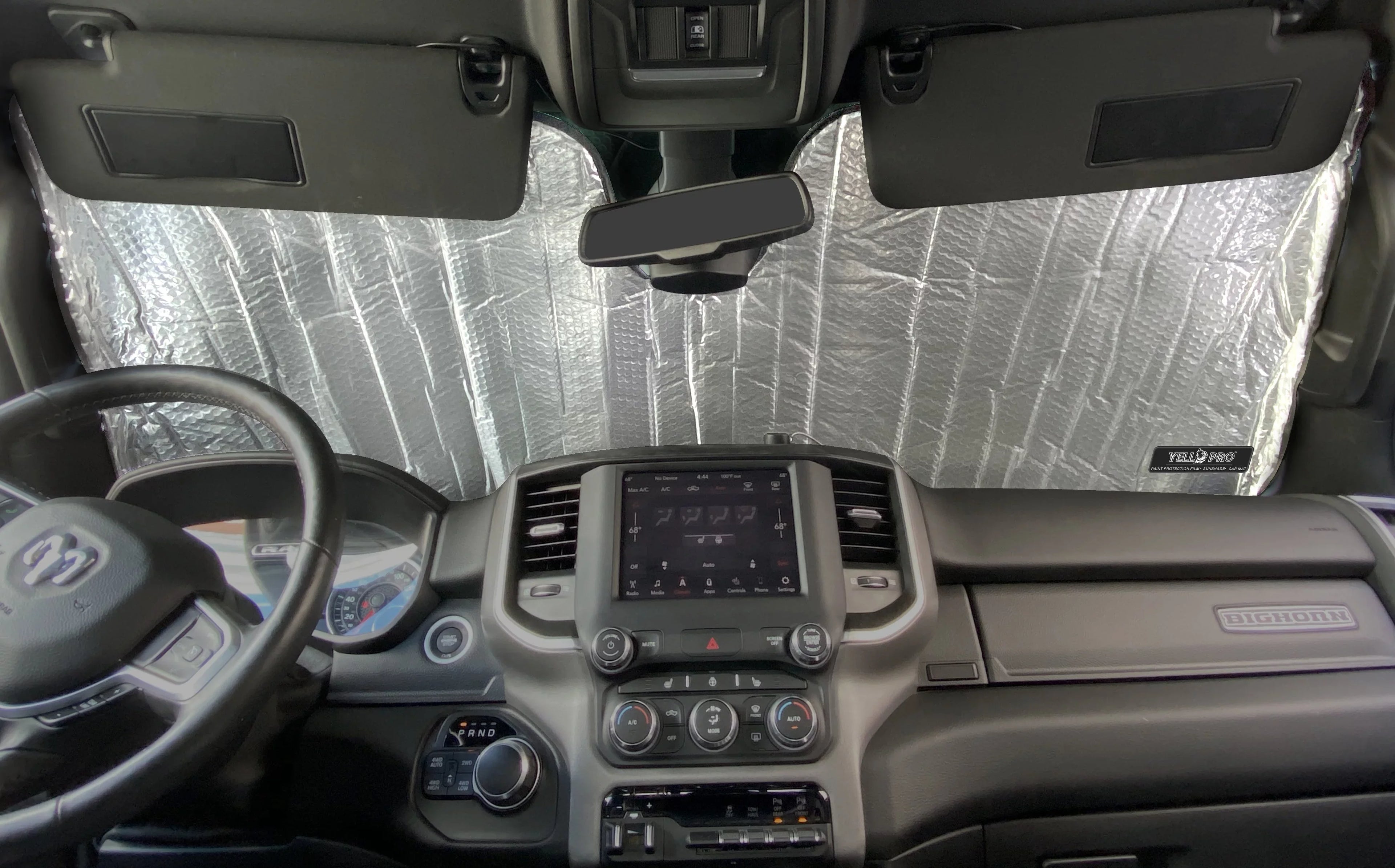 Quad Truck 2019-2023 Windshield RAM Cab Cab Mega Cab, for Pickup 2Dr Sunshade Regular Cab Crew 4Dr 1500 Dodge Front
