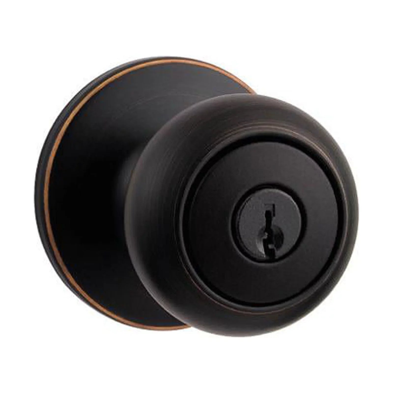 Security Entry 11P CP Cove Quantity 1 - 400CV Lockset, Kwikset Venetian V2 SMT Bronze K6