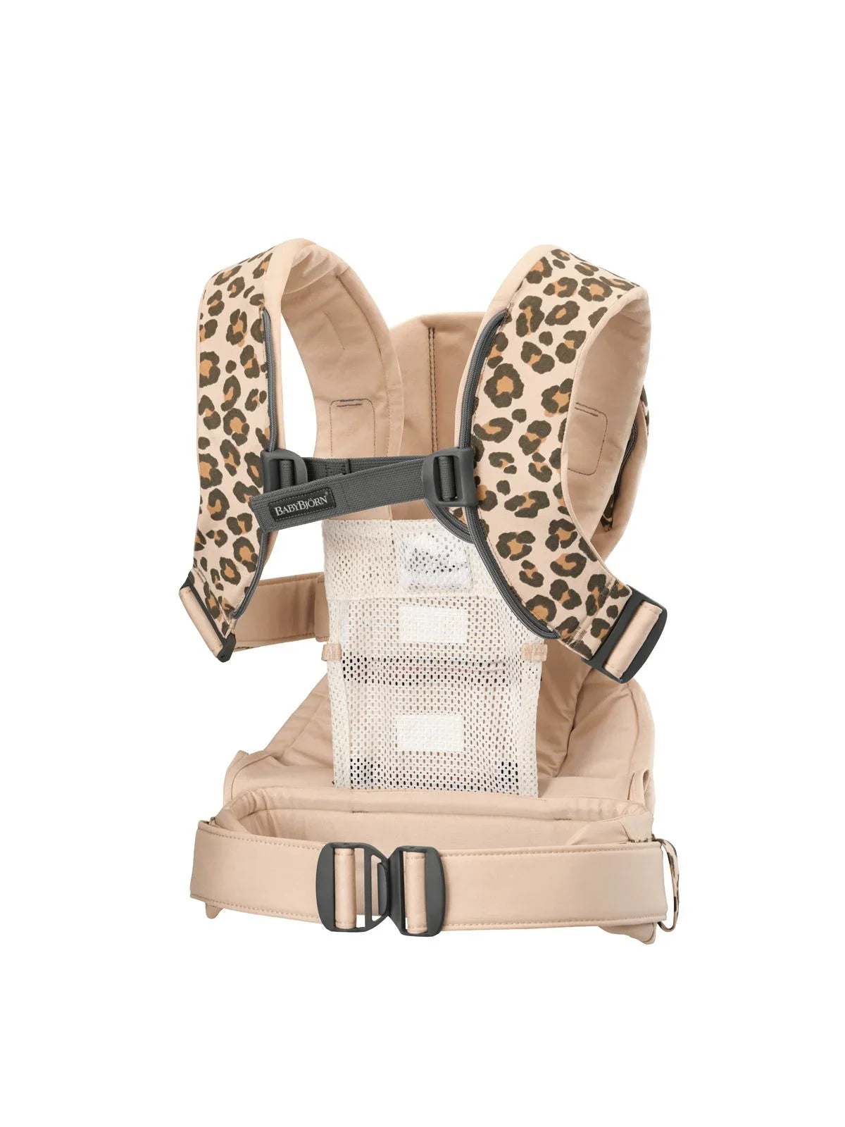 Carrier Mix, BabyBjorn Beige/Leopard One, Baby Cotton