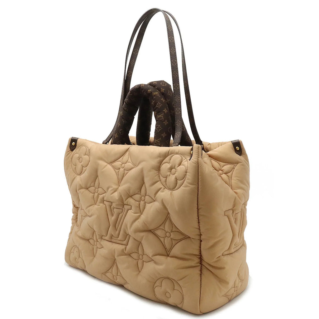 LOUIS Handbag Shoulder GM New) Bag (Like M59007 Go Tote VUITTON Beige On Large the Pillow Pre-Owned LV