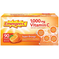 Flavor Super Drink C 1,000 90 Packets Vitamin Orange Mix, Emergen-C mg.