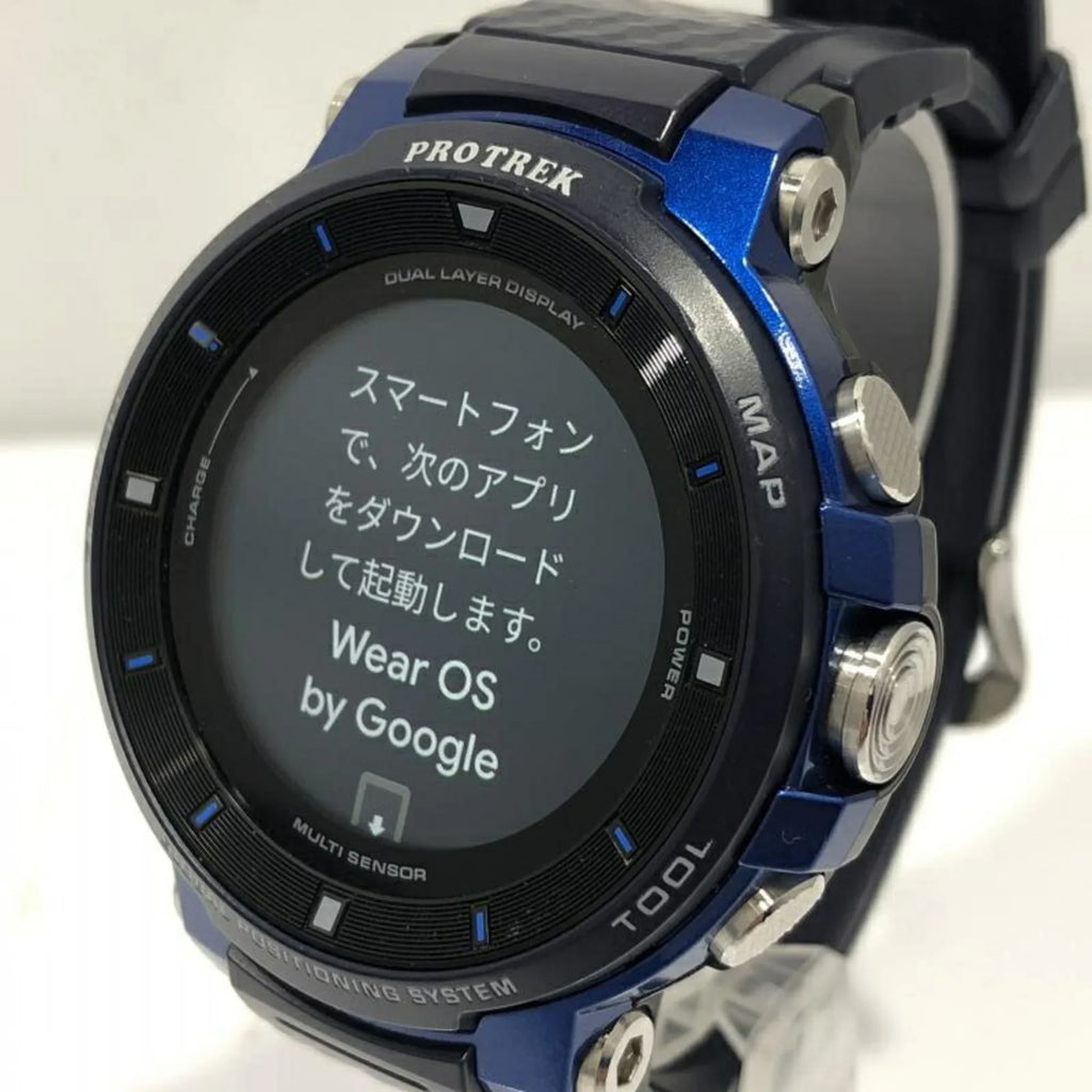 PROTREK Casio with Pre-Owned CASIO WSD-F30 smart Trek Pro box watch (Fair)