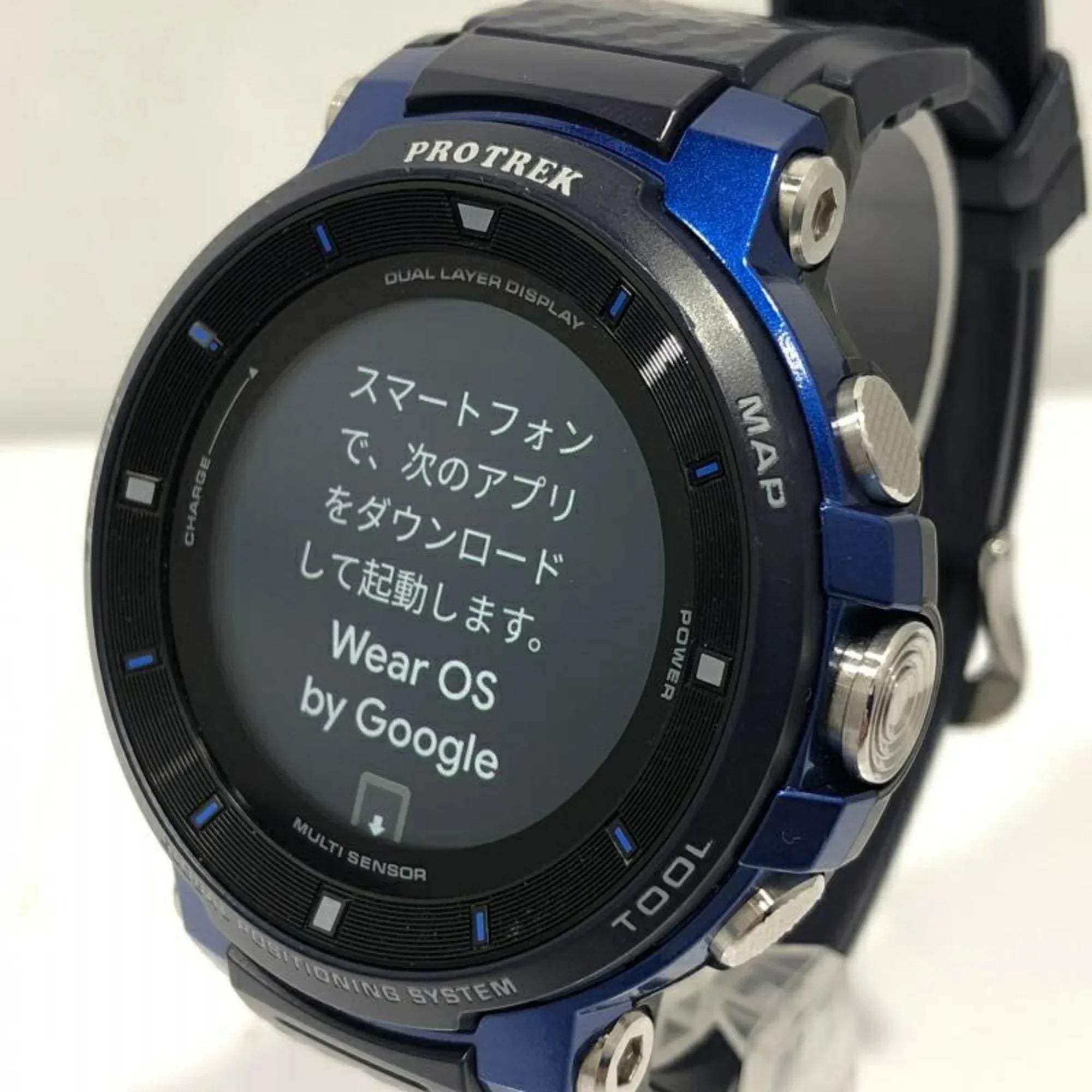 PROTREK Casio with Pre-Owned CASIO WSD-F30 smart Trek Pro box watch (Fair)