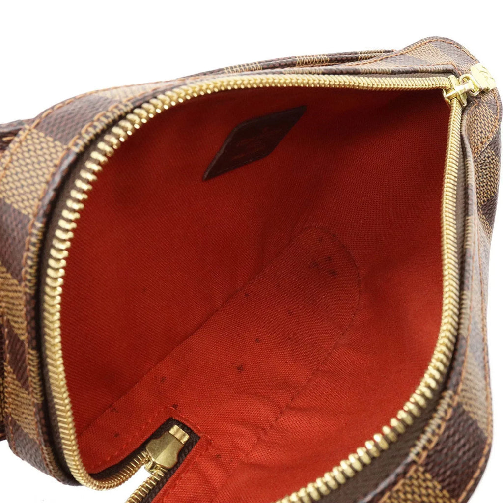 Jeronimos Body (Good) Pouch VUITTON Shoulder Pre-Owned Damier LOUIS Bag N51994 Vuitton Louis Waist