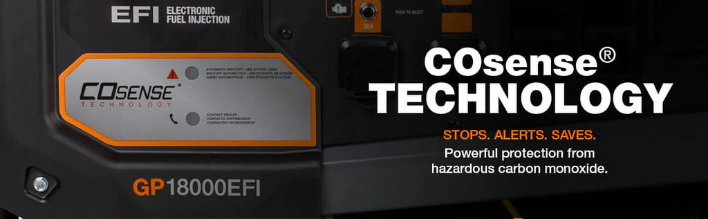 Portable Gas Generator- Generac 49st 7706 GP18000EFI Powered