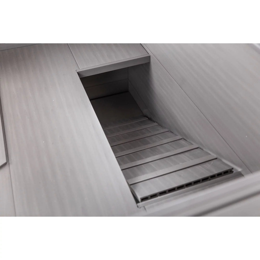 Jumbo Park Rabbit Grey Hutch ECOFLEX® Avenue Habitat-Nantucket Indoor