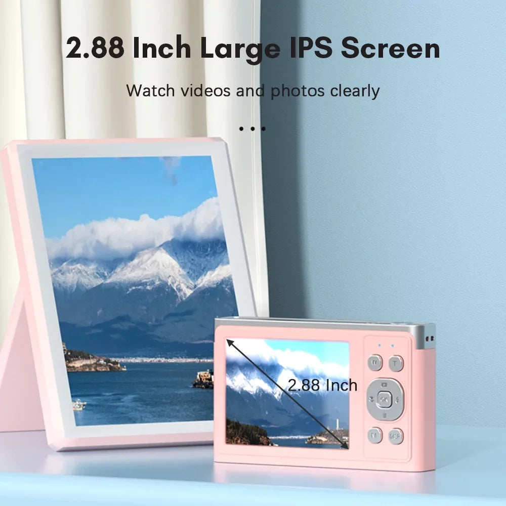 16X Auto Zoom with 4K 50MP, and Digital Video Teens Camera Focus, Compact for