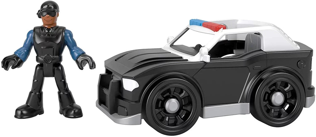 Police Push-Along Toy Fisher-Price and Set Figure Cruiser, Car Super Character Imaginext
