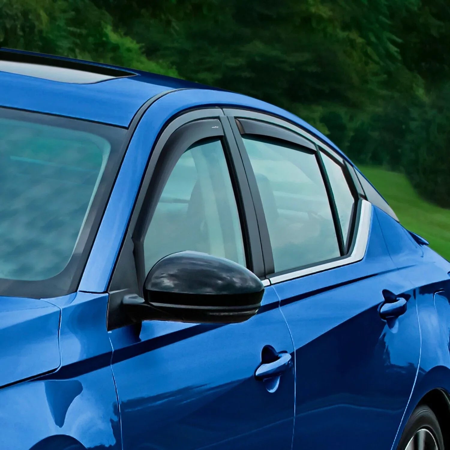 Window Shatterproof Rain Deflectors - Cars, Guards, pcs GY007801 Window Accessories, Deflector, Vent Car Nissan Altima for in-Channel 4 2019-2024, Goodyear for Visors
