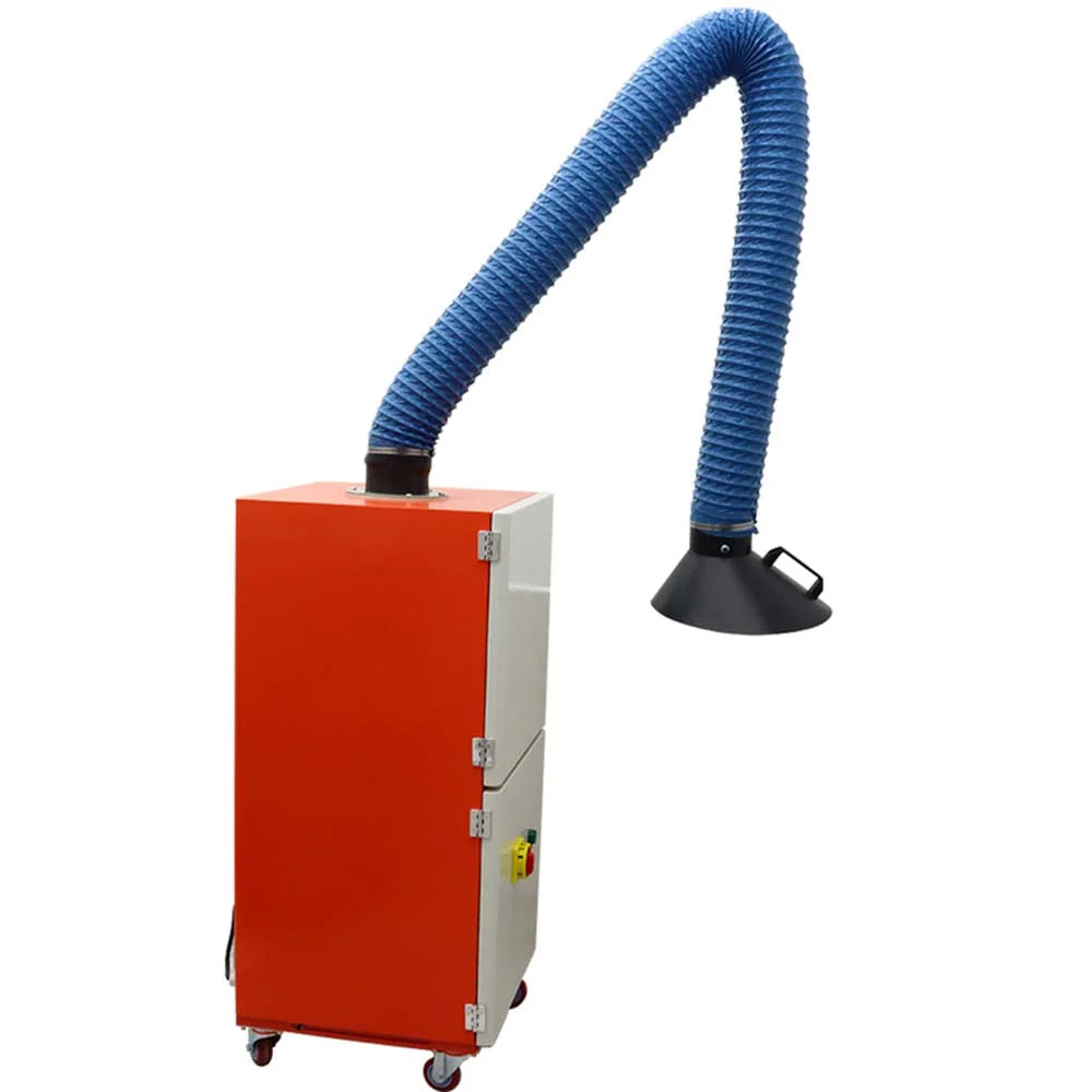 Fume INTBUYING Extractor Single 220V Smoke Welding Arm Purifier Mobile