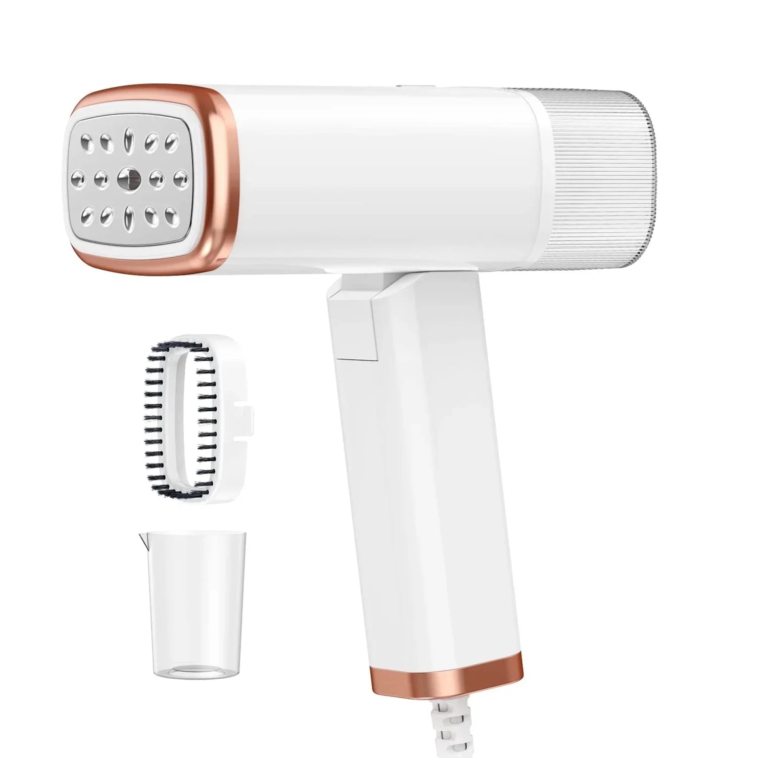 Heat Steamer Brush 1000W with Electric Foldable Travel Clothing Water Steamer Tank, 30S Garments Portable up Wrinkles for White Remover 120ML Handheld iMounTEK