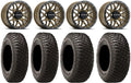 Krank Defender Outlander KM3 Renegade 27" Raceline BFG 14" Can-Am Maverick Tires Wheels Commander Bronze