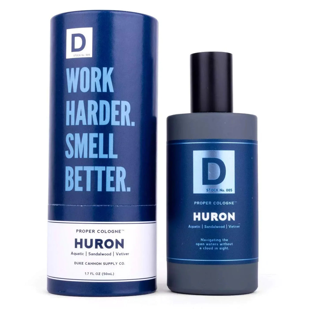 1.7 de Oz Huron/Eau for Proper Fl Cologne, Parfum Duke Co. Supply Men - Cannon