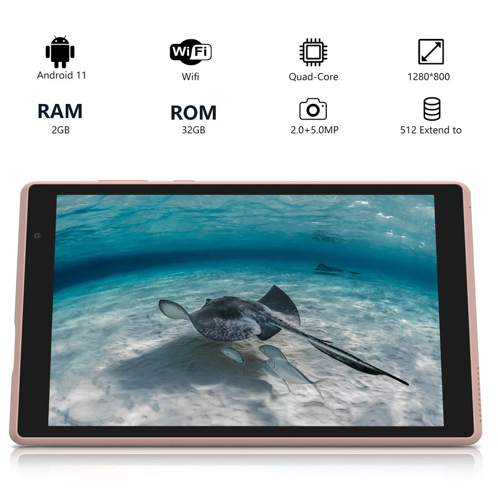 1280x800 Camera Processor, 32GB RAM, Inch Tablets 11 Tablet, Tablets, 2GB Tablet PC. IPS NOVOJOY ROM Touchscreen, HD Dual Android 8 Eye-Care Quad-core