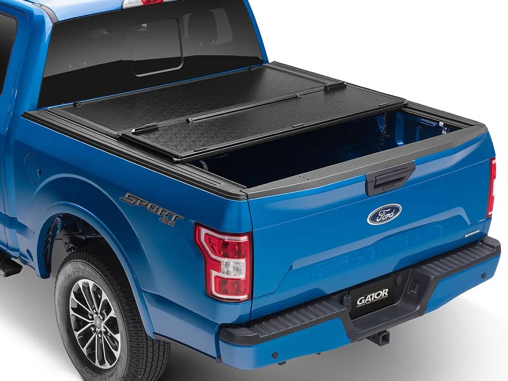 2019 | with Limited 7" 1500 Hard Tri-Fold | Bed - Chevy/GMC Ltd/Lgcy Gator 2018, (78.9") 6' 2014 Bed Compatible Cover GC14019 Truck RealTruck Tonneau by Silverado/Sierra EFX