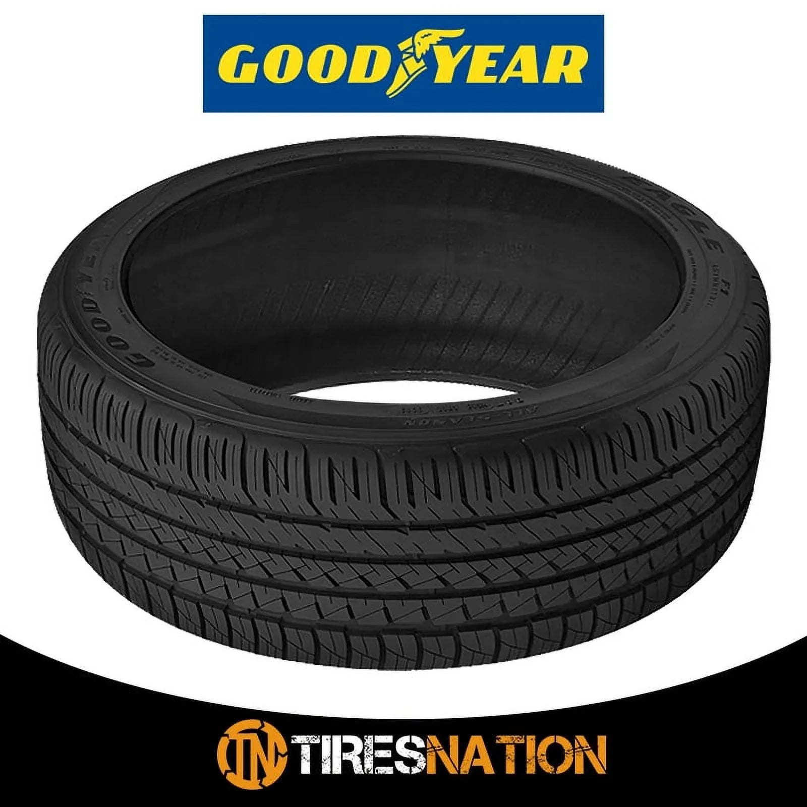 Asymmetric 265/35R20 99W Goodyear F1 All-Season Eagle Performance Tire