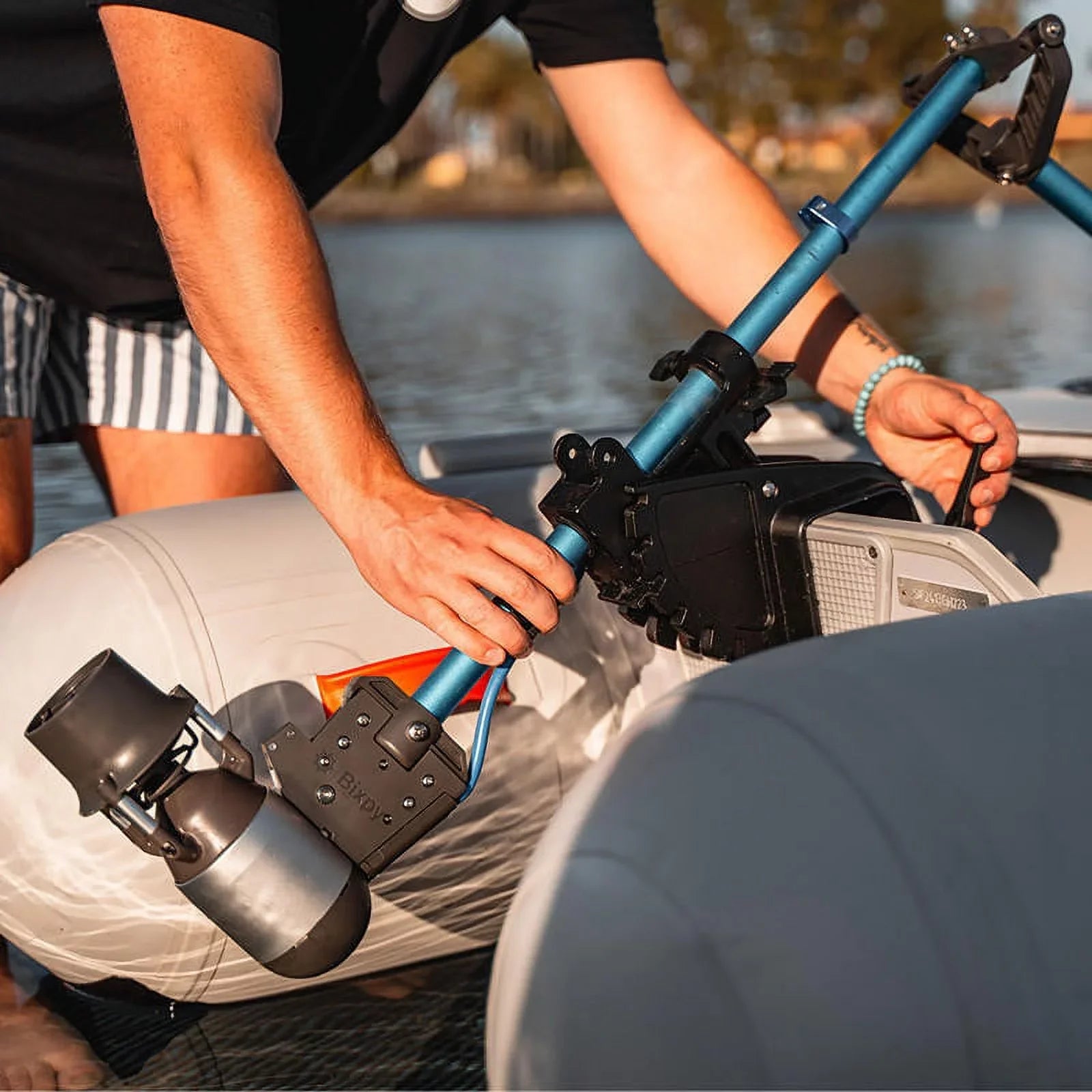 Wh Panel for - Kit Outboard with Bixpy with Motor Battery,Perfect K-1 Electric Inflatable Trolling 378 SUN80 Watercraft, Paddle Boards Marine Solar Kayak,