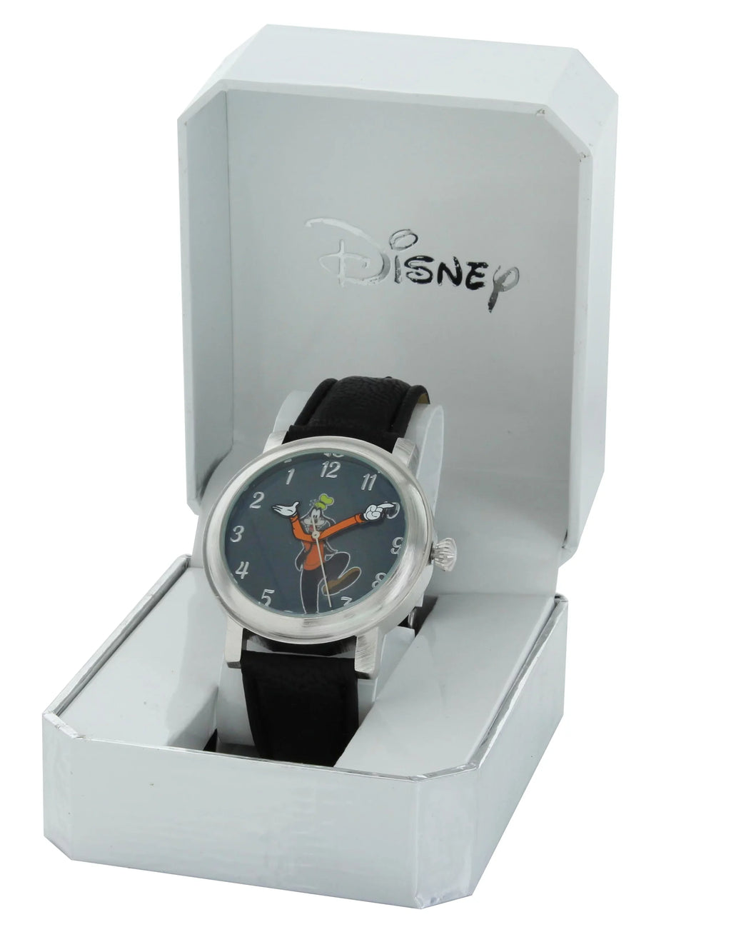 Vintage Disney Goofy Molded GY5001 Ticking Hand Watch Backward Quartz Style Watch