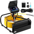 8500MAH Battery, 30M Camera, 98.4 Inspection Lithium Duct TFT Monitor with LCD Pipe Pipeline Camera FT, 4.3 Inch BENTISM Function, DVR LED, 6PCS Camera Camera Sewer Inspection