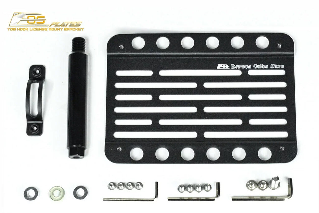 Hook Version Tow Store Online Extreme Mini Cooper Bracket for | Relocator Plate License Size) Replacement 1 Mount EOS Bumper Front Tow-119 Plate (Mid 2014-Present